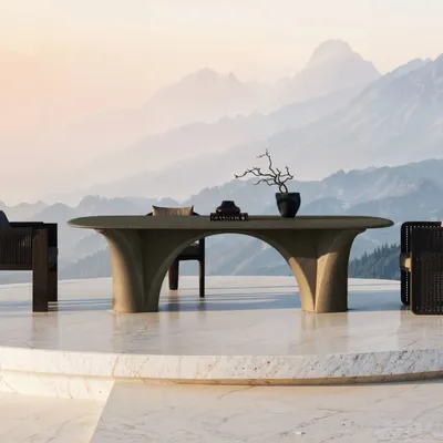 Tables de jardin - Table de salle à manger Savio-noche - SNOC