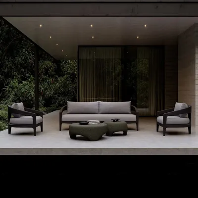 Canapés de jardin - Ensemble de salon Whale-noche - SNOC