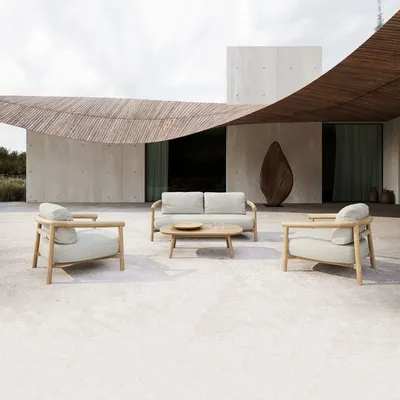 Canapés de jardin - Ensemble de salon Lyora - SNOC