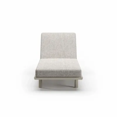 Transats - Chaise longue en biscuit éclat - SNOC