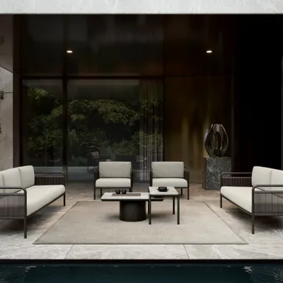 Canapés de jardin - Ensemble de salon Link-terra - SNOC