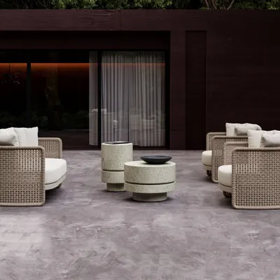 Lawn tables - Miura-bisque M Size Coffee Table - SNOC