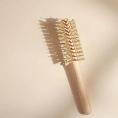 Beauty products - Round blow-dry brush boar/nylon Made in France - BACHCA