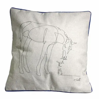 Coussins textile - Housse de coussin 35x35 cm made in FRANCE - COSETTE ET LES LYS