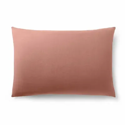 Linge de lit - Taie d'oreiller 100% Coton 50 x 70 cm Vieux Rose - COTON PUR