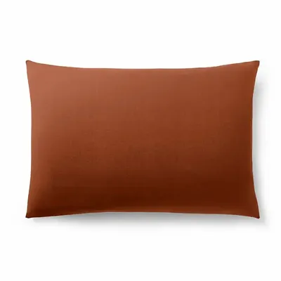 Linge de lit - Taie d'oreiller 100% Coton 50 x 70 cm Paprika - COTON PUR