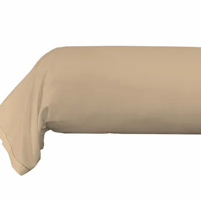 Bed linens - Percale Bolster Case 45 x 185 cm Pure Combed Cotton Long Fibers 80 Thread Count/cm² Linen - COTON PUR