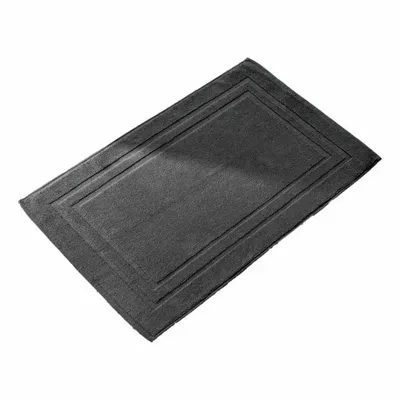 Other bath linens - "Spa" Bath Mat 100% Cotton 50 x 80 cm Slate - COTON PUR