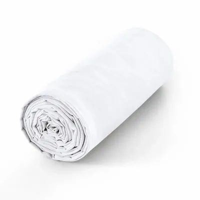 Linge de lit - Drap housse 100% Coton 180 x 200 cm Neige - COTON PUR