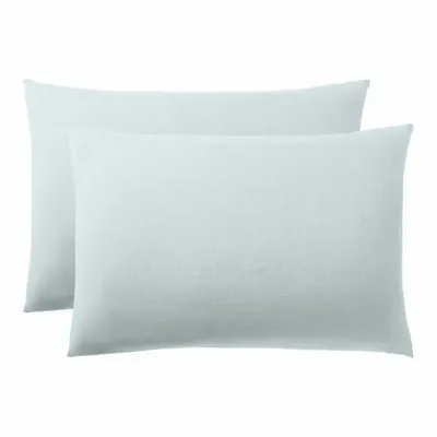 Bed linens - 100% Cotton Pillowcase 50 x 70 cm Mint - COTON PUR