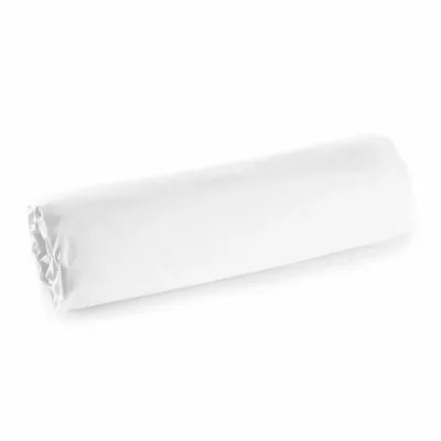 Bed linens - Percale Fitted Sheet 90 x 190 cm Pure Combed Long Fiber Cotton 80 Thread Count/cm² Snow - COTON PUR