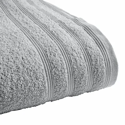 Serviettes de bain - Drap de Bain "Spa" 100% Coton 90 x 150 cm Perle - COTON PUR