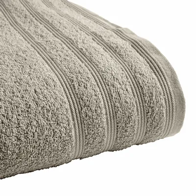 Bath towels - "Spa" Bath Towel 100% Cotton 90 x 150 cm Sand - COTON PUR