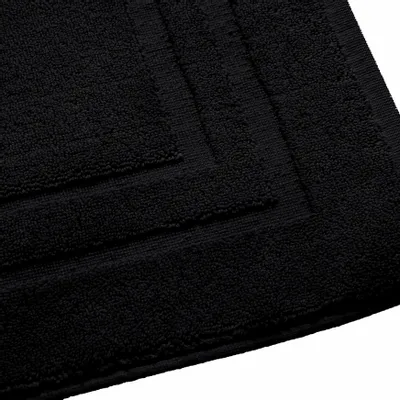 Autres linges de bain - Tapis de Bain "Spa" 100% Coton 50 x 80 cm Truffe - COTON PUR