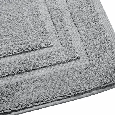 Autres linges de bain - Tapis de Bain "Spa" 100% Coton 50 x 80 cm Perle - COTON PUR