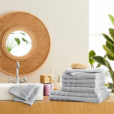 Other bath linens - 10-Piece "Spa" Sponge Pack 100% Pearl Cotton - COTON PUR