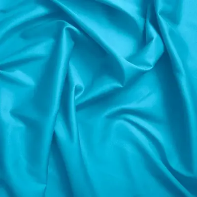 Linge de lit - Housse de couette 100% Coton 140 x 200 cm Cyan - COTON PUR