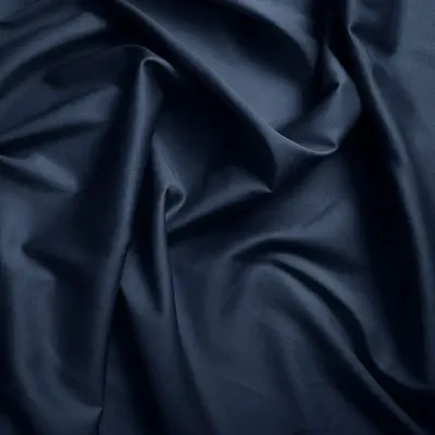 Linge de lit - Housse de couette 100% Coton 240 x 220 cm Bleu Nuit - COTON PUR