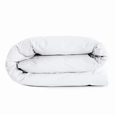 Linge de lit - Housse de couette 100% Coton 240 x 220 cm Neige - COTON PUR