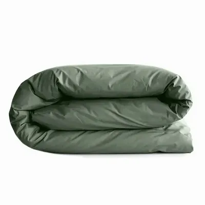 Bed linens - 100% Cotton Duvet Cover 260 x 240 cm Rosemary - COTON PUR