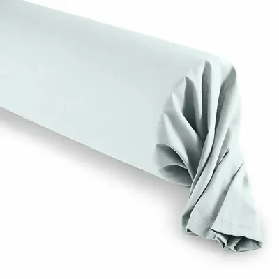 Bed linens - 100% Cotton Bolster Case 45 x 185 cm Mint - COTON PUR