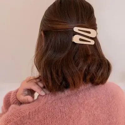 Hair accessories - Pink sugared hair clips x2 - BACHCA