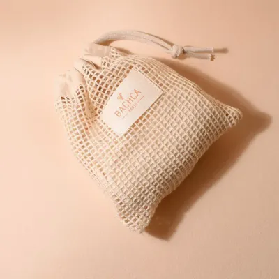 Beauty products - 7 reusable cotton pads + laundry bag - BACHCA