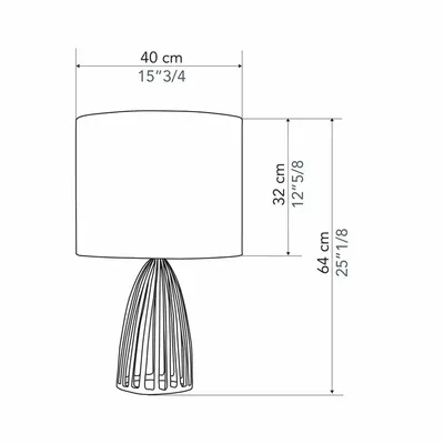 Table lamps - GLORIA lamp - OBJET INSOLITE