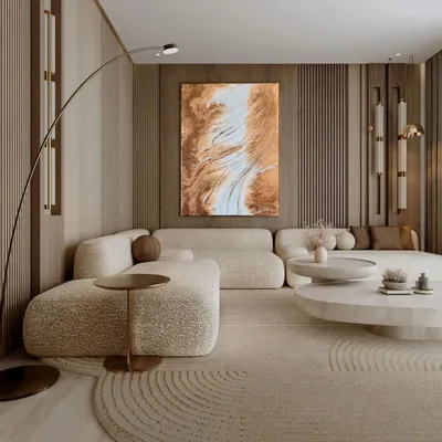 Paintings - Acrylic Resin Painting "SAHARA" - TURIK&ART (KSENIIA TURIK)