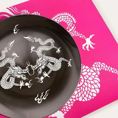 Accessoires thé et café - Tapis de table double face résistant à la chaleur Chinese Dragon - THE ZHAI