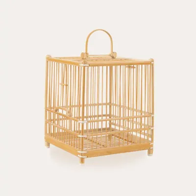 Pièces uniques - Cage à grillons en bambou faite à la main - THE ZHAI