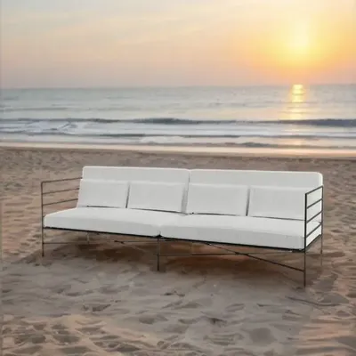 Lawn sofas   - Wrought iron sofa - GUADARTE