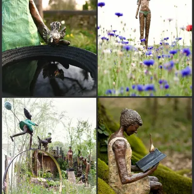 Accessoires de déco extérieure - Des sculptures merveilleuses - DAWN CONN SCULPTURE LIMITED