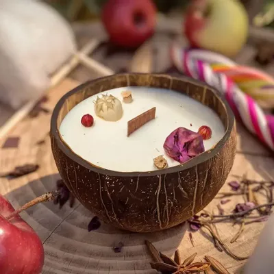 Bougies - Bougie qui devient plante Pomme d'Amour - LUMINANTE