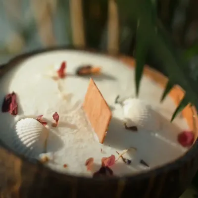 Bougies - Bougie qui devient plante Fleur de Tiaré - LUMINANTE