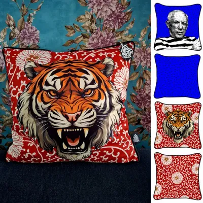 Fabric cushions - NEW cushions - BLUE SHAKER