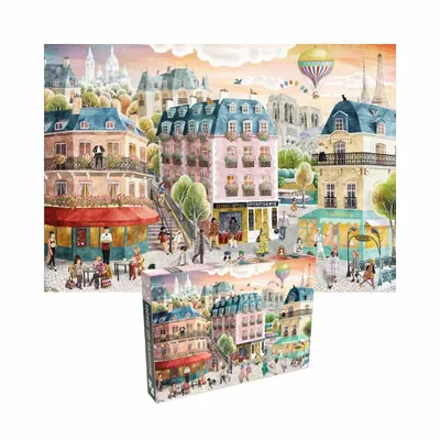 Gifts - PARIS Jigsaw Puzzle with 1000 and 2000 pieces by Penny Puzzle - PENNY PUZZLE