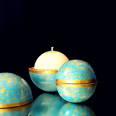Gifts - Bougie Globe Bollywood au Jasmin - PONPON CURIOSITAS