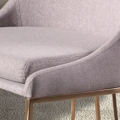 Chairs - Grey fabric chair - ANGEL CERDÁ