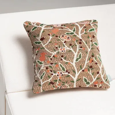 Accessoires de déco extérieure - Coussin d'extérieur Cozip PINKY BLOOM | Tissu Elitis - COZIP