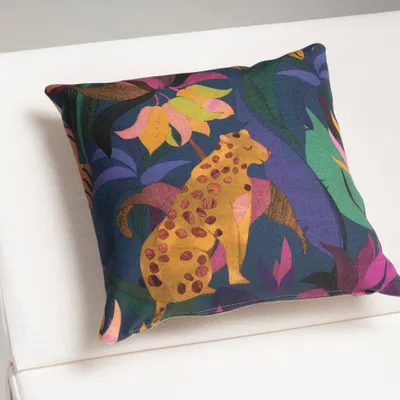 Accessoires de déco extérieure - Coussin d'extérieur JUNGLE | Tissu de créateur - COZIP
