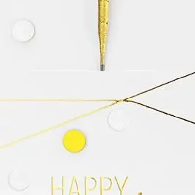 Cadeaux - WDC - Gold - Confetti - Wondercandle® classic - WONDERCANDLE