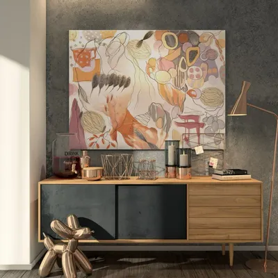 Services - 'Saporo' - Œuvre Originale - 170x130cm - PERSPECTIVA 10