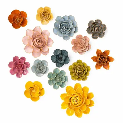 Ceramic - Ceramic Flower France Collection - CHIVE
