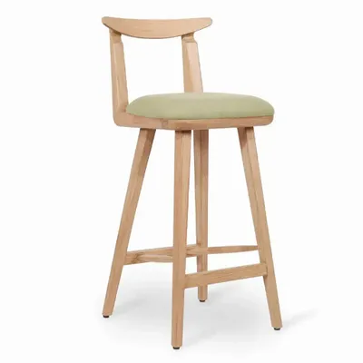 Chairs - Oriq - Solidwood High / Bar Chair - ALANKARAM