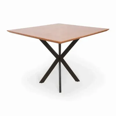 Desks - Korsa - Solidwood Top Open Office Table - ALANKARAM