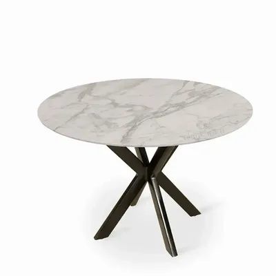 Other tables - Korsa Stone Top Cafe Table - ALANKARAM