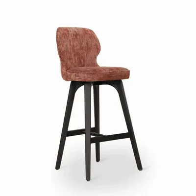Chairs - Besili - Solidwood High / Bar Chair - ALANKARAM