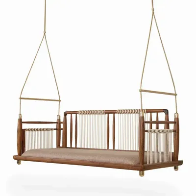Children's games - Piu - Teakwood Swing - ALANKARAM
