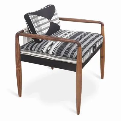 Chairs - Kutu - Teakwood Lounge Chair - ALANKARAM